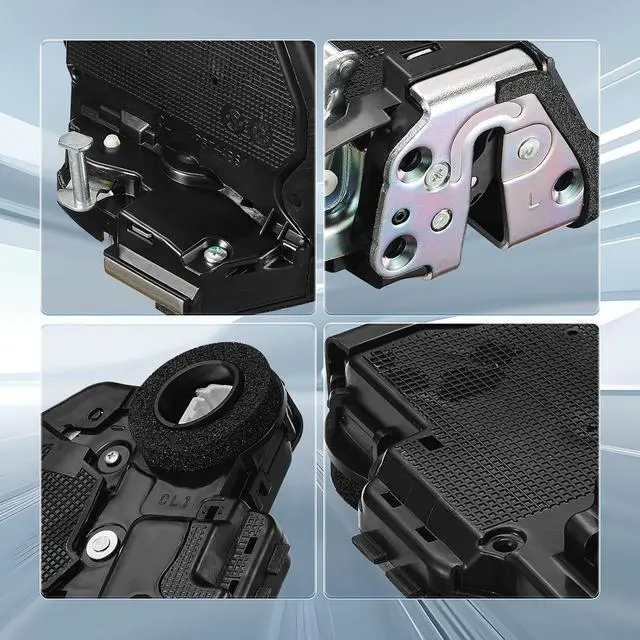 Alt view image 6 of 7 - 931-405 Rear Left Driver Side Power Door Latch Compatible with Lexus ES300h, ES350, GS F, GS200t,GS450h, GX460; Compatible with Toyota 4Runner, Camry, Corolla, Highlander, Prius C V, RAV4,Venza