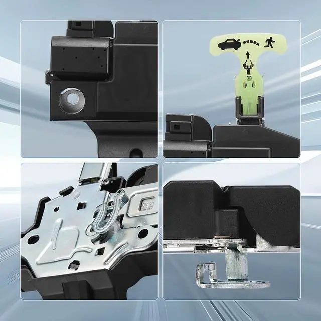 Alt view image 6 of 7 - 931-860 Tailgate Door Latch Compatible with Toyota 2007-2011 Camry, Door Lock Actuator w/Latch Assembly