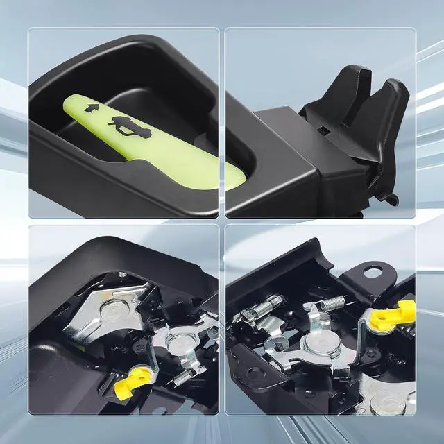 Alt view image 6 of 7 - 64610-02071 Power Door Tailgate Compatible with Toyota 2003-2008 Corolla, Door Lock Actuator w/Latch Assembly