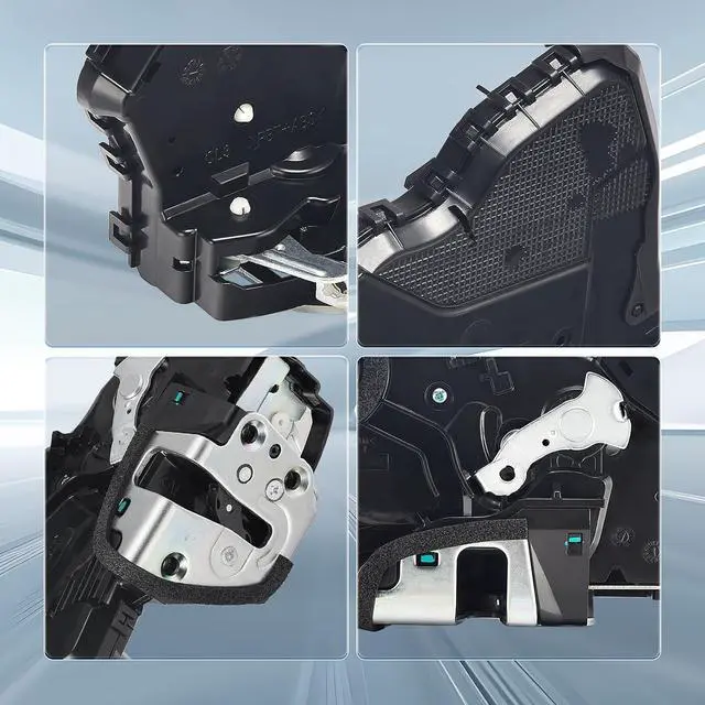 Alt view image 6 of 7 - 931-401 Front Left Driver Side Power Door Latch Compatible with Lexus ES300h ES350 GS350 GS450h GX460 IS250 IS350, Compatible with Toyota 4Runner Camry Corolla Highlander Prius V RAV4 Sienna
