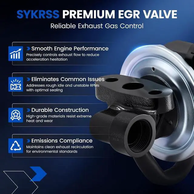 Alt view image 5 of 7 - SKYRSS EGV1042 EGR Valve for Ford Crown Victoria 4.6L V8 03-11 | Fits Lincoln Town Car & Grand Marquis, Replaces 5W7Z-9D475-AA & EGR2107, Fits Crown Victoria 4.6L