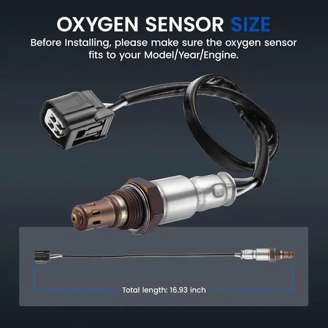 Alt view image 3 of 7 - Oxygen O2 Sensor 234-4462 Downstream Honda Accord 2008-2012, Compatible with Acura TSX2009-2014, L4 2.4L Replacement for 36532R40A01, 1PCS