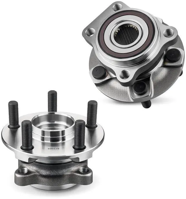Main image of 513303 Front Wheel Bearing and Hub Assembly 2PCS Compatible with Subaru Forester 2009-2014, for Impreza Legacy 2008-2014, for Outback 2005-2014, for XV Crosstrek 2013-2014, 5-Lug with ABS