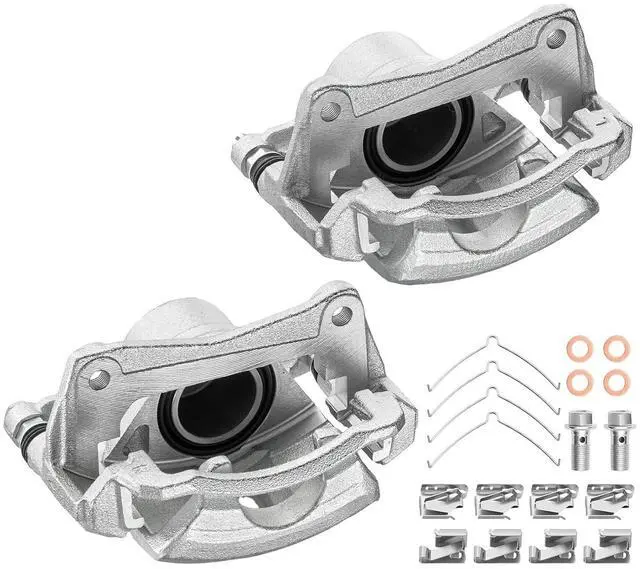 Main image of Front Brake Caliper Assembly Replaces for 19-B1591 19-B1590, Compatible with Geo Prizm 1993-1997 1.6L L4, Compatible with Toyota Corolla 1993-1997 1.6L 1.8L L4, GAS