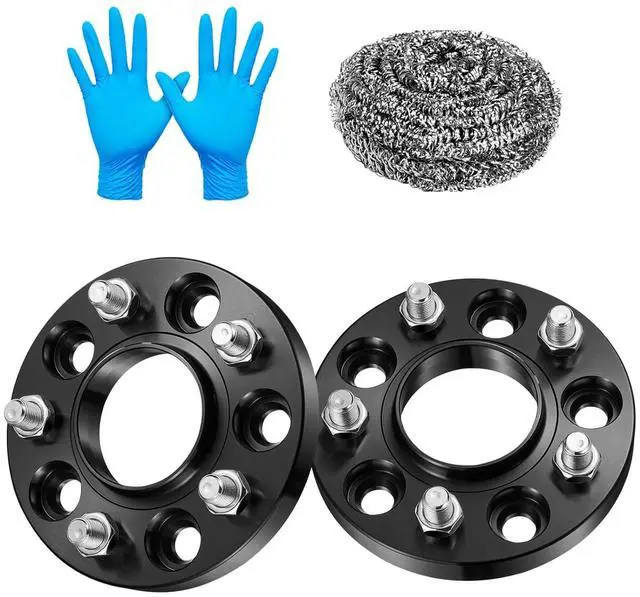 Main image of 5x120mm Wheel Spacers 20mm Compatible with Land Rover Defender 90 110 130 LR3 LR4 Range Rover, 72.56mm Center Bore & 5 Lug Forged M14x1.5 Wheel Adapters, 2PCS