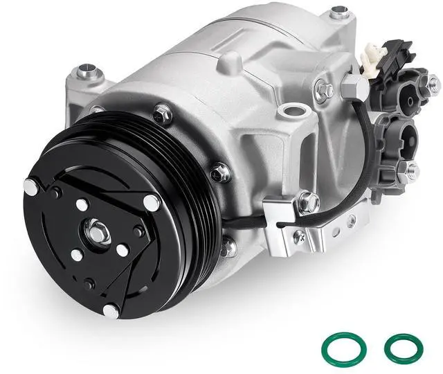 Main image of 198342 Air Conditioning A/C Compressor with Clutch Compatible with Ford Explorer 2012-2015 2.0L, 16-19 2.3L, for Taurus 2013-2017 2.0L, Compatible with Lincoln MKT 2013-2016 2.0L