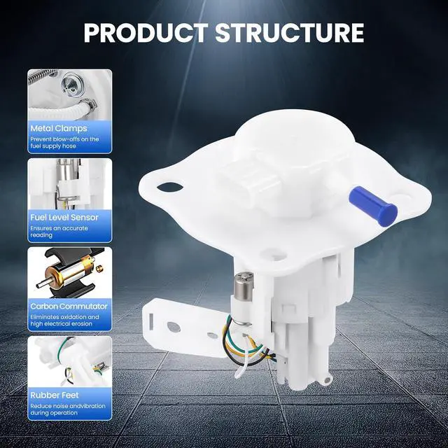 Alt view image 4 of 7 - 16700-K99-A01 Fuel Pump Module Assembly Compatible with Honda CRF250F 2019-2022