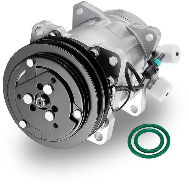 Main image of 58795 Air Conditioning A/C Compressor with Clutch Compatible with Jeep Wagoneer 1985-1986 for Wrangler 1987-1990 Compatible with Mazda 626 1982-1985 for 940 1991-1995