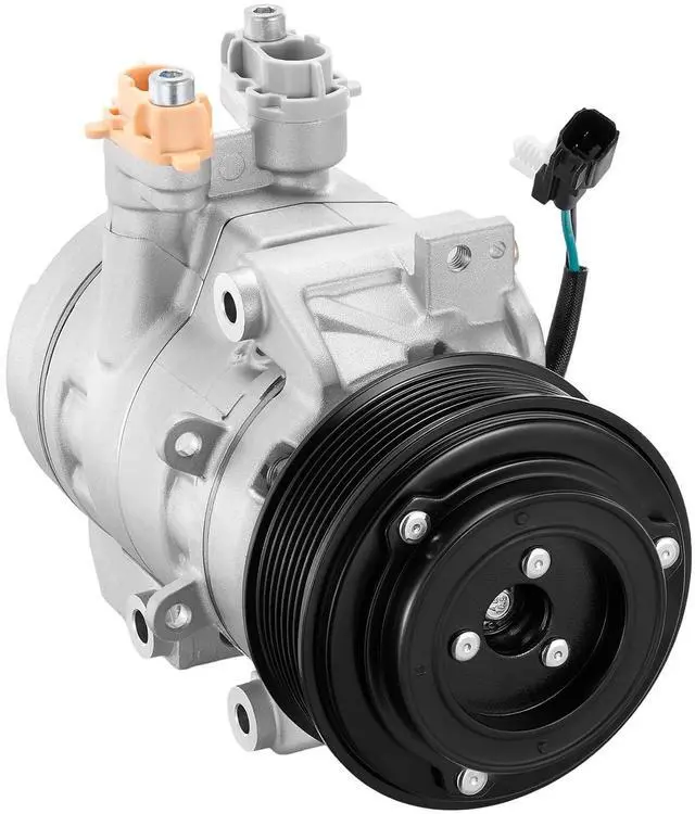 Main image of 68686 Air Conditioning AC Compressor with Clutch for Ford | Compatible with Ford F-250 F-350 F-450 F-550 Super Duty, 2017-2019, V8 6.7L DIESEL