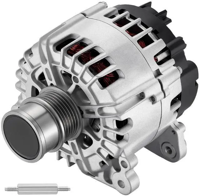 Main image of 20994 Alternator for Volkswagen Jetta 2016-2018 1.4L L4, 140A | 12V,42248, 10344, 849167, 220994, 04E903025J. High-Output, 6-Groove Pulley