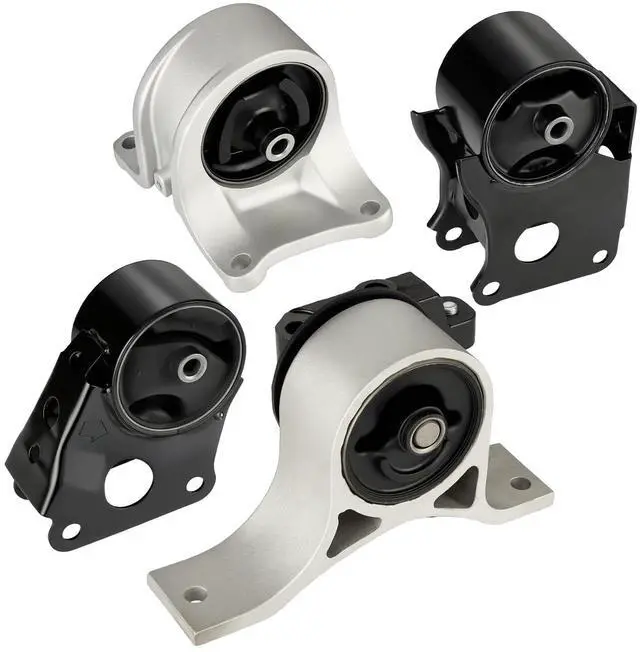 Main image of Engine Motor and Transmission Mount Kit Set of 4 Compatible with Nissan Altima 2002-2006 2.5L L4, Replace for A7340 A7341 A7342 A7343