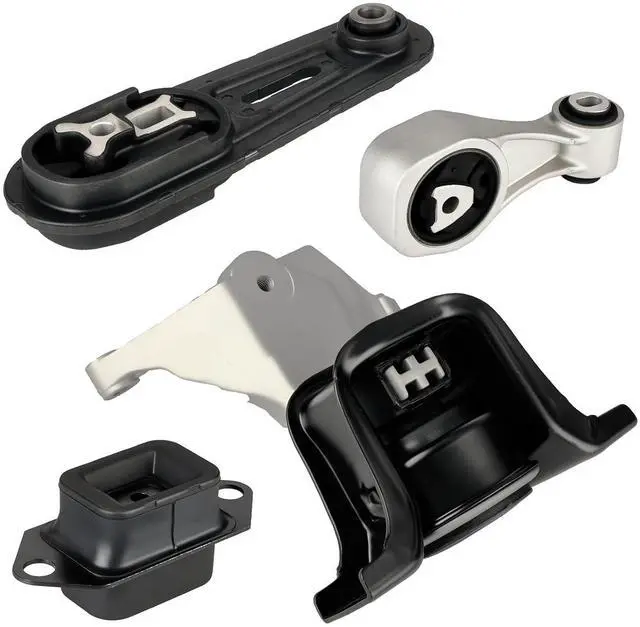 Main image of Engine Motor and Transmission Mount Kit Set of 4 Compatible with Nissan Sentra 2013-2019 1.8L L4, Replace for A7382 A7376 A4360 A4374