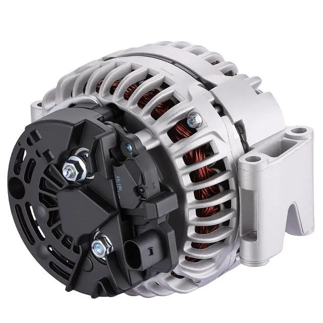 Alt view image 6 of 6 - 23248 Alternator for Mercedes-Benz 115D 111D 109D 2003-2010, 200A | For Mercedes-Benz Vaneo 2004-2010, 12V, CW Clockwise Rotation, SC6 Pulley,Internal Fan/Regulator