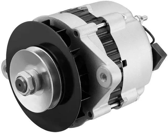 Main image of 12175 Alternator for Bobcat Skid Steer Loader 553 553F 543 543B, 55A | For Mitsubishi FGC70K FGC60K FGC55K FGC50K FGC45K FGC40K FGC35K 199807, 12V, CCW Rotation, V1Groove