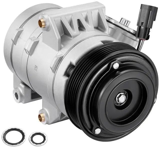 Main image of 8E5Z19703A Air Conditioning AC Compressor with Clutch | Compatible with Ford Fusion 2006-2012, Compatible with Mercury Milan 2006-2011, for MKZ 2010