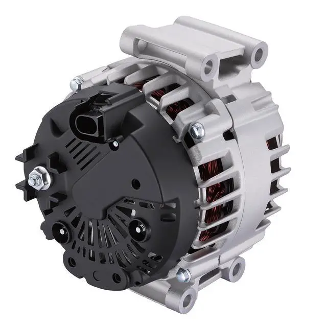 Alt view image 7 of 7 - 11612 Alternator for Audi A6 2012-2015 2.0L L4, 150A, 12V | 06H903016S, 06H903017S, TG15C177, TG15C196, A3350S, 208-080, High-Output, CW, 6-Groove Pulley, Internal Fan/Regulator