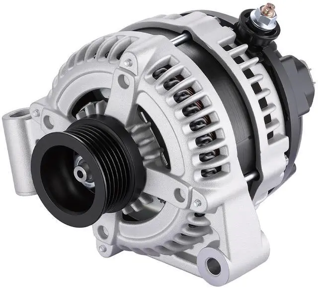 Main image of 11206 Alternator for Land Rover LR3 2005-2007 4.4L V8, 150A | 12V, For Land Rover Range Rover Sport 2006-2007, Range Rover 2006-2007, Clockwise Rotation, 6-Groove, Internal Fan/Regulator