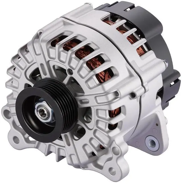 Main image of 13998 Alternator for Volvo XC90 2003-2006 2.5L L5, 140A, 12V | For Volvo S60 2002-2004, XC70 2003-2004, V70 2003-2004, S40 2003-2004, CCW Rotation, 6-Groove