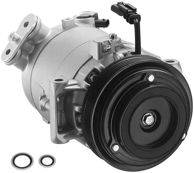 Main image of 67222 A/C Compressor with Clutch Compatible with Chevrolet Impala Equinox Malibu 13-16 2.0L 2.5L, Compatible with Buick Regal 14-17 2.0L 2.4L, Compatible with GMC Terrain 15-17 2.4L