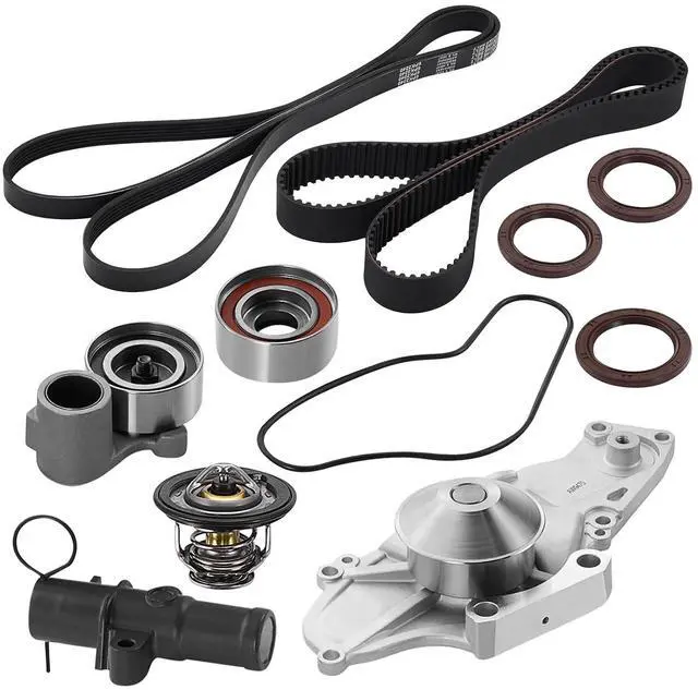 Main image of TKH-002C Engine Timing Belt Kit with Water Pump Compatible with Acura MDX RDX RL TL TSX ZDX, Compatible with Honda Accord Odyssey Pilot Ridgeline,fit for Saturn Vue