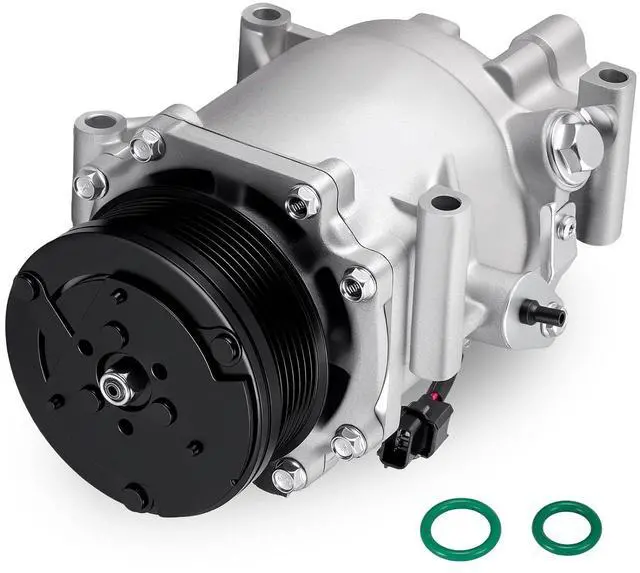 Main image of 98560 Air Conditioning A/C Compressor with Clutch Compatible with Acura CSX 2006-2010 2.0L L4, Compatible with Honda Civic 2006-2011 2.0L L4, GAS