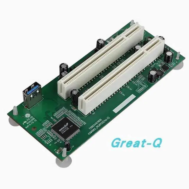 Main image of Pci-e to PCI conversion card PCIe to dual PCI slot expansion card Supports collection card Gold tax card Innovative sound card