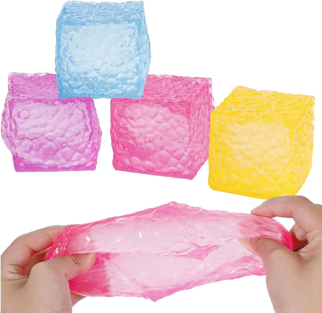 Alt view image 2 of 6 - 4 Pack Ice Cube Squishy, Slow Rising Mochi Stress Relief Fidget for Adults
4 Colors Soft TPR Honeycomb Squishies | Anxiety Stress Relief Fidget Toy | Desk Toy Gift for Adults Men Women Office Home