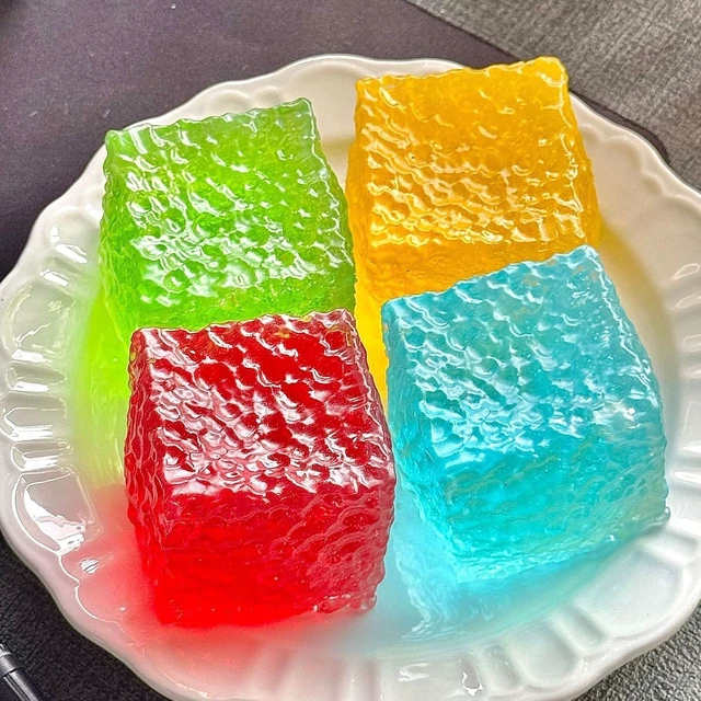 Alt view image 5 of 6 - 4 Pack Ice Cube Squishy, Slow Rising Mochi Stress Relief Fidget for Adults
4 Colors Soft TPR Honeycomb Squishies | Anxiety Stress Relief Fidget Toy | Desk Toy Gift for Adults Men Women Office Home