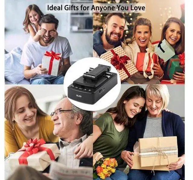 Alt view image 6 of 6 - Gifts for Men, OLES Mobile Phone Stand with Bluetooth for Him Dad Women Who Want Nothing, Adjustable Tablet Holder with Wireless Speaker, Tech Gadgets for Table Desk, Unique Ideal