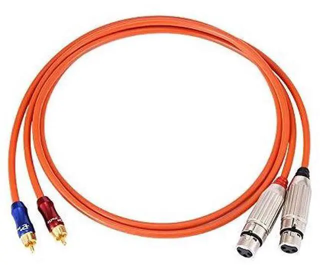 Main image of Cable ZY-347 2RCA to 2XLR-Female Balance HiFi Signal Line Audio Cable 1.5m