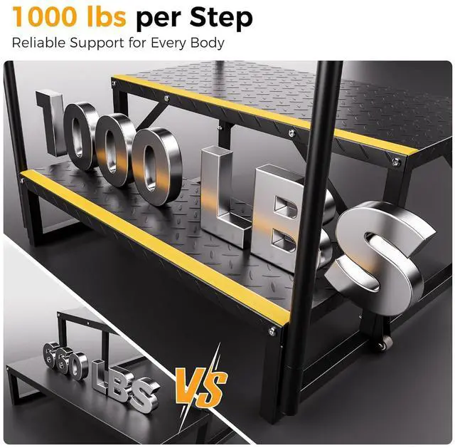 Alt view image 2 of 6 - RV Steps with Wheels (2-Step)