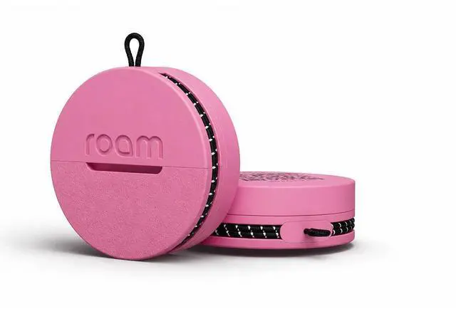 Main image of Roam Smart Tracker 2-Pack Pink - No Subscription; Bluetooth; Waterproof