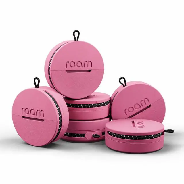 Main image of Roam Smart Tracker 6-Pack Blue - No Subscription; Bluetooth; Waterproof