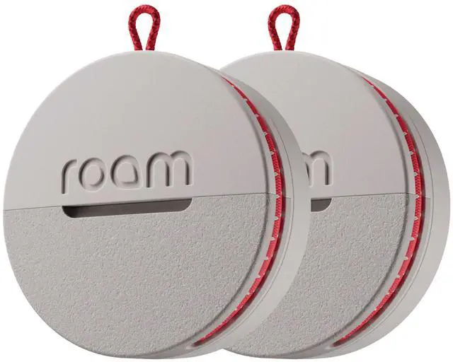 Main image of Roam Smart Tracker 2-Pack Gray - No Subscription; Bluetooth; Waterproof