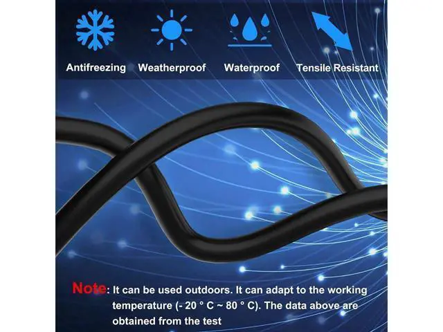 Alt view image 5 of 7 - WISDUM Cat 8 Ethernet Cable 50 ft Shielded 26AWG Lastest 40Gbps 2000Mhz SFTP Patch Cord Heavy Duty High Speed Cat8 LAN Network RJ45 Cable- in Wall Outdoor Weatherproof Rated for Router Modem Gaming