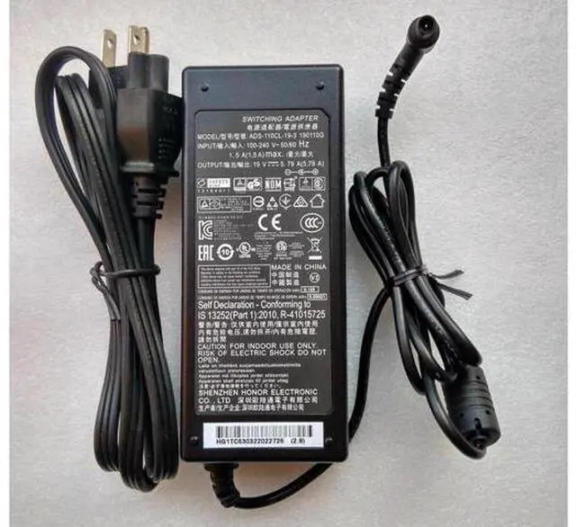 Main image of For LG ADS-110CL-19-3 19V 5.79A Switching Adapter for Monitor 34UC87C-B