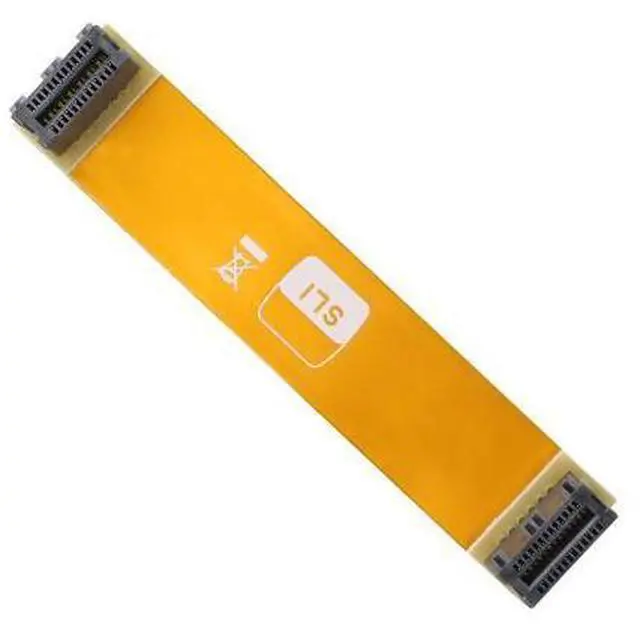 Main image of SLI Bridge 2 Way,10cm 26pin Flexible Graphic Card PCI-e Connection Cable for Dual Nvidia GPUs Graphic Card Crossfire Interconnect - N Card