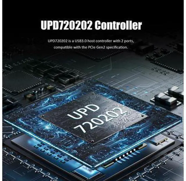 Alt view image 4 of 14 - Vszerda U3023 2-Port USB 3.0 Type-A 5Gb PCIe Expansion Card for Intel, AMD, and ARM Platform, Compatible with Windows and Linux (Not Support Mac OS)