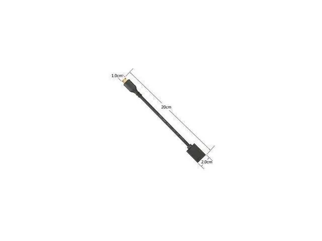 Alt view image 3 of 4 - Mini HDMI to HDMI Adapter Mini HDMI to HDMI Cable 4K×2K for DSLR CameraLaptop Camcorder Tablet and Graphics Video Card