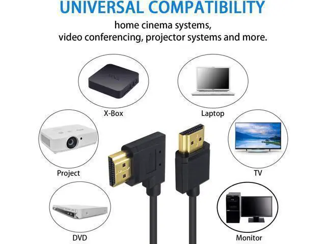 Alt view image 4 of 7 - Left Angle Coiled HDMI Cable 4FT/1.2M, Extreme Thin 90 Degree HDMI Male to Male Coiled Cable for 3D and 4K@60hz Ultra HD TV Stick for PS5, Blu-ray, Roku TV, Xbox Series X/S