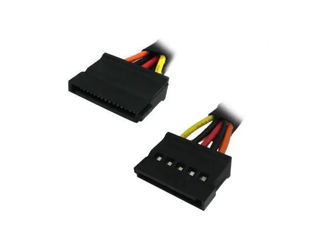 Alt view image 2 of 5 - SATA Power Cable for D.ell Inspiron 3653 3650 Series, SATA 15 Pin to Mini 6 Pin ATX Adapter Compatible Part No. GP2JM 15-inch(38cm) (Pack of 2)