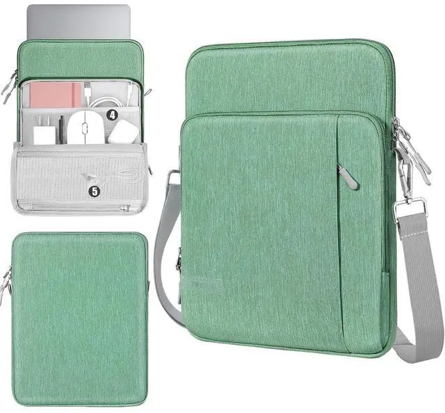 Main image of TiMOVO Laptop Sleeve Bag for MacBook Neo 13 inch 2026 Model A3404 with A18 Pro Chip, Carrying Case with Shoulder Strap, Lime Green