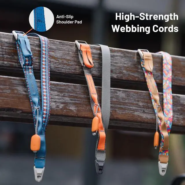 Alt view image 6 of 7 - LinkGo Phone Strap Crossbody, Anti Theft Quick Release, Adjustable Phone Lanyard with Lens Cloth for iPhone & Android