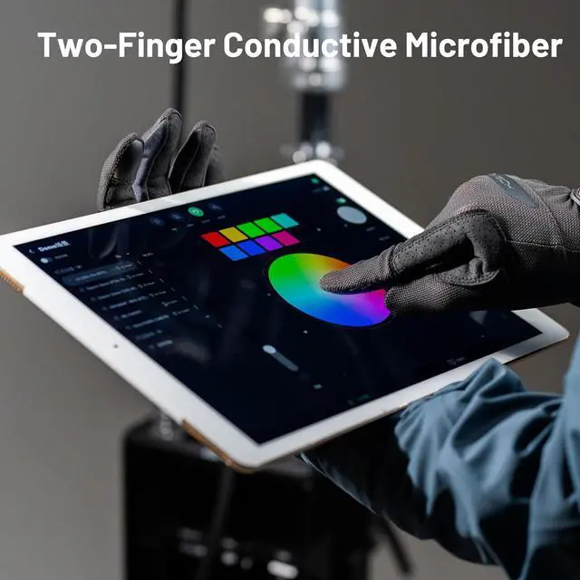 Alt view image 5 of 6 - Heat Resistant Photography Gloves