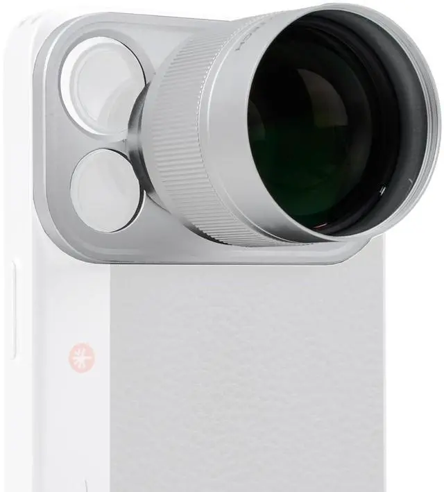 Main image of 2X Telephoto Lens for iPhone 16 Pro, 240mm Equivalent Optical Zoom, Clip-On Telephoto Extender for RetroVa Case, for Concert Goers & Wildlife Enthusiasts