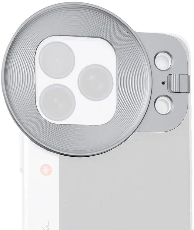 Main image of 62mm Phone Lens Filter Adapter Ring for iPhone 17 Pro, Clip-On Mount for 62mm Filters for Mobile Photography (No Filters)