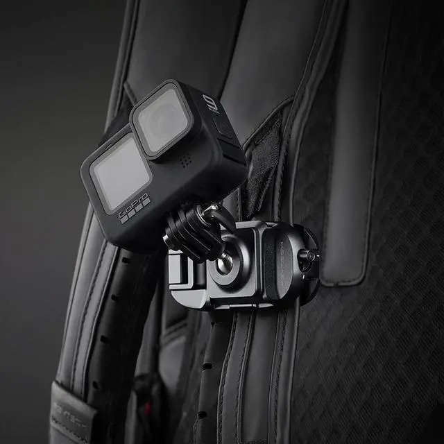 Alt view image 6 of 7 - Action Camera Arca-Type Quick Release Plate, Aluminum Alloy Action Camera Mount for Gopro/Insta360/DJI Osmo Action/Pocket Most Action Cameras, Quick Connecting to Backpacks, Belts and tripods