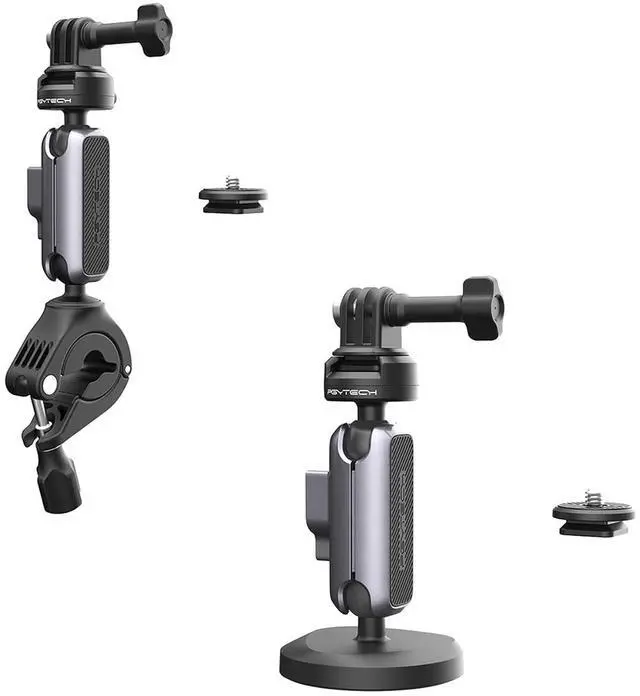 Main image of CapLock Bike Motorcycle Handlebar Mount + Magnetic Mount for OSMO Action 4/3, Gopro Hero 12/11/10/9