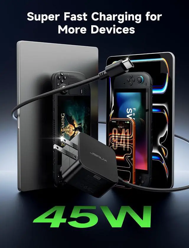 Alt view image 2 of 7 - 45W USB C Charger + 65W USB C Charger