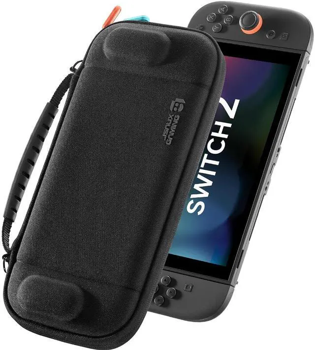 Main image of Slim Carrying Case for Nintendo Switch 2 (2025), Protective Hard Shell with 12 Game Card Slots, Portable Travel Storage Case BG0133